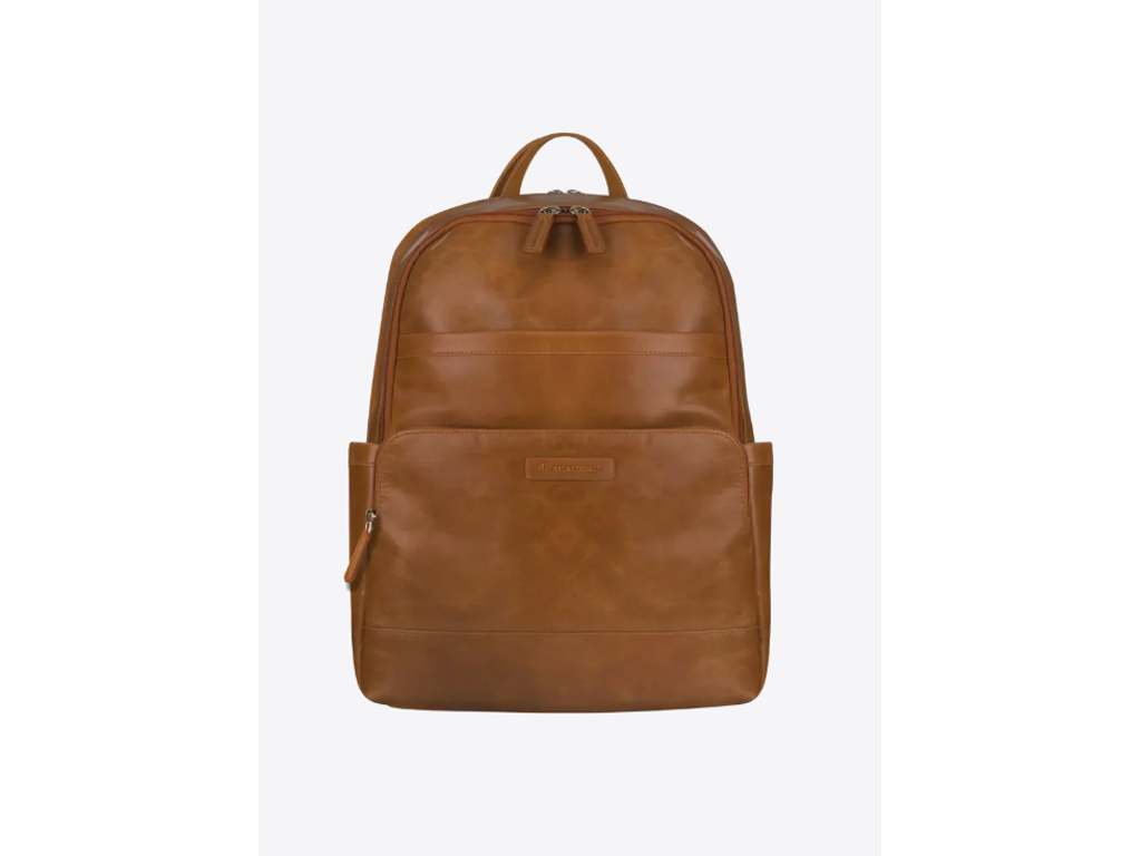 Rygsæk Dbramante Svendborg 16" lysbrun læder