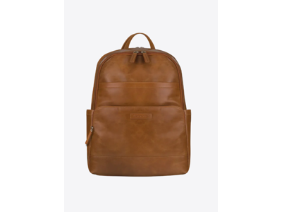 Rygsæk Dbramante Svendborg 16" lysbrun læder