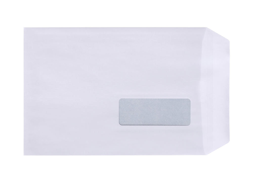 Kuverter C5P med rude 13543 500 stk.