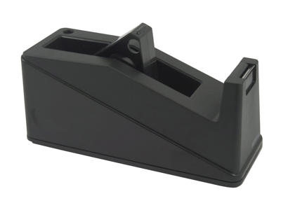 Tapeholder bord 19/25mm x 33/66 m sort