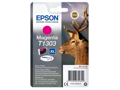 Epson blæk T1303 XL magenta, 750 sider