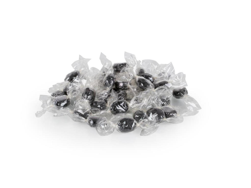 Bolcher lakridspulver indpakket 1 kg.