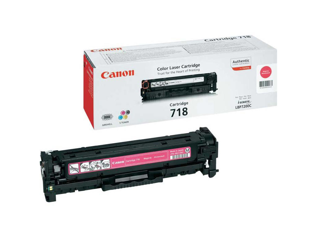 Canon toner 718M magenta, 2900 sider