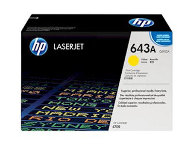 HP 643A toner Q5952A gul, 10000 sider