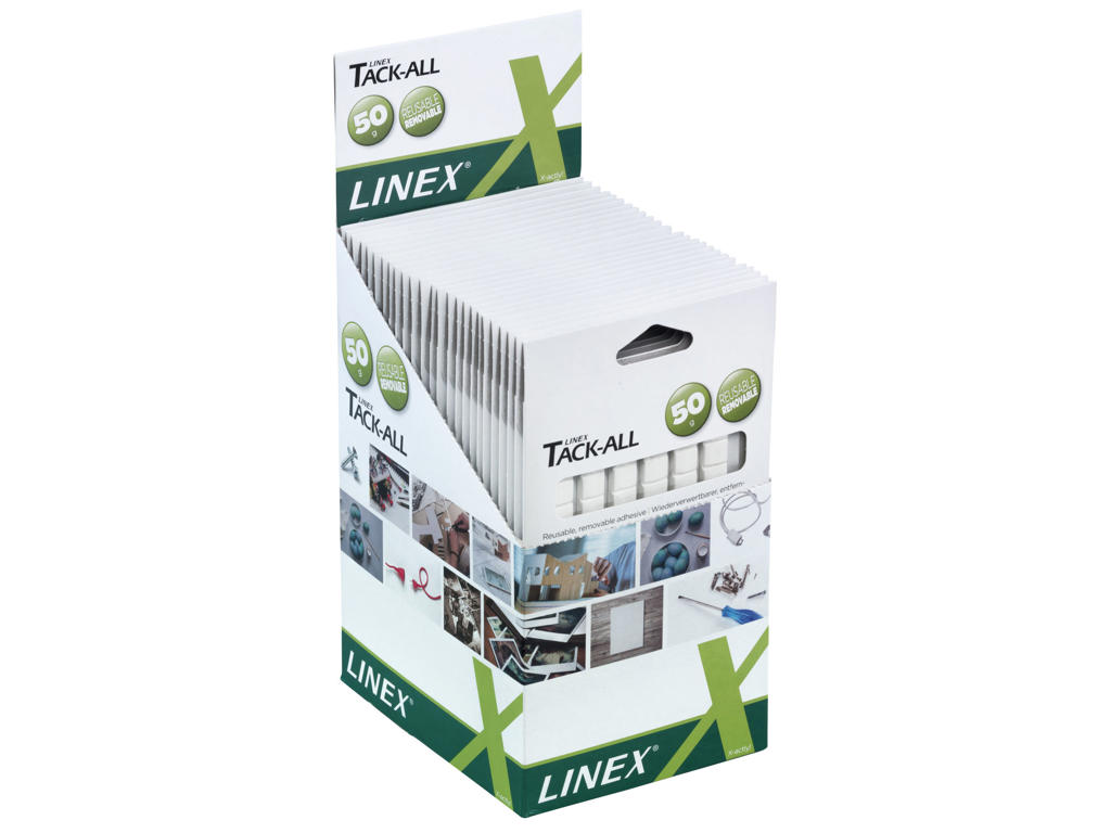 Elefantsnot | Linex Tack-all | firkanter | 50gr