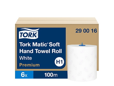 Håndklædeark Tork H1 290016 Premium 2-lags 6 rl.