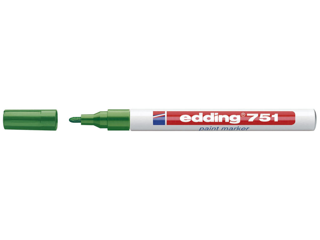 Paintmarker Edding 751 grøn