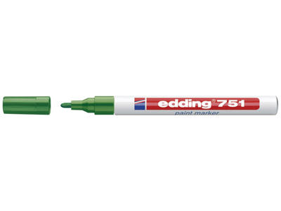 Paintmarker Edding 751 grøn