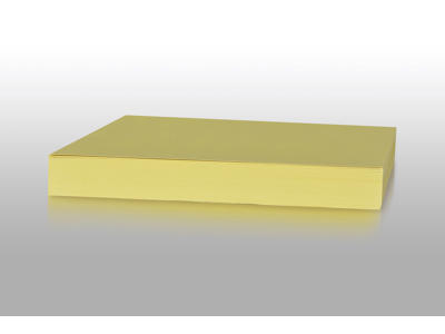 Karton A2 180 gr kanariegul 100 ark