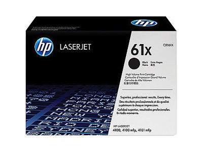 HP 61X toner C8061X sort, 10000 sider