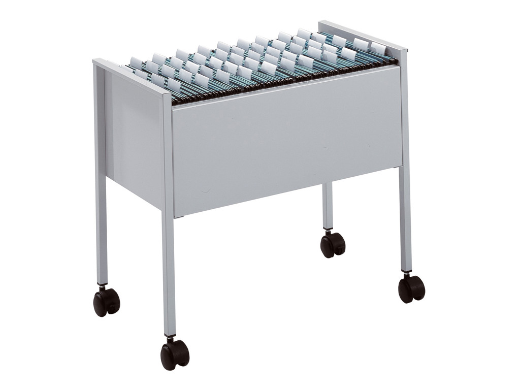 Hængemappevogn A4 Durable Economy grå u/låg 