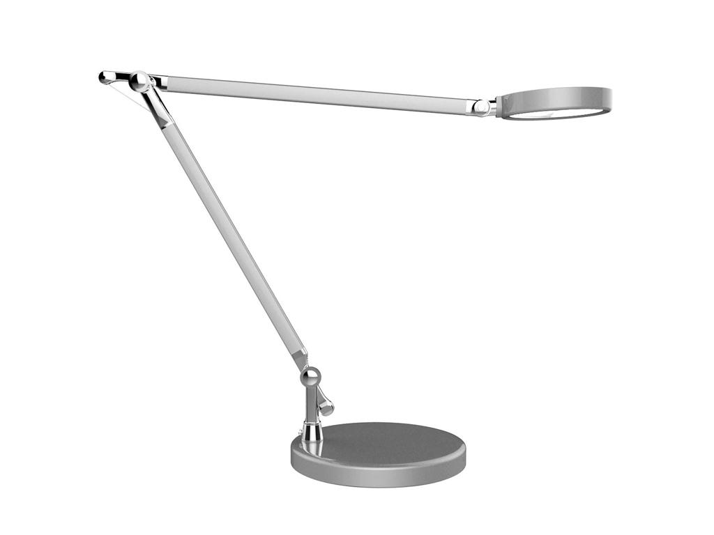 Bordlampe Unilux Senza LED 2.0 sølv