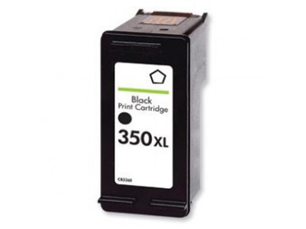 HP 350 blæk CB335EE sort, 200 sider