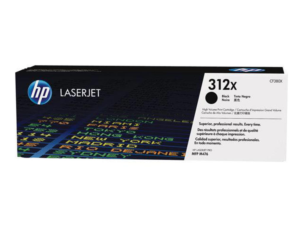 HP 312X toner CF380X sort, 4400 sider