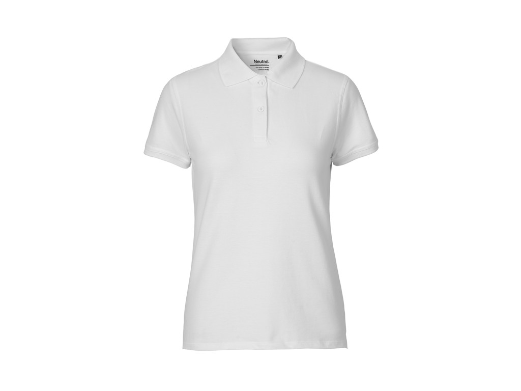 Dame Classic Polo Neutral O22980 hvid