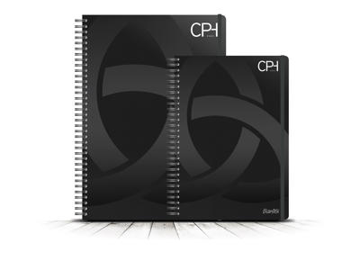 Notesbog Bantex CPH PP A4 Kvad.