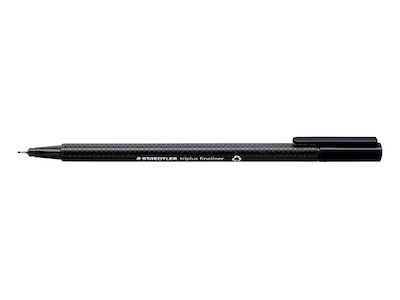 Fineliner Staedtler triplus 334 sort