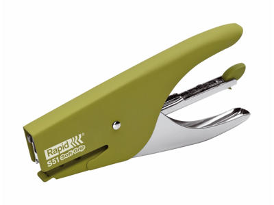 Hæftetang Rapid S51 Supreme soft grip grøn