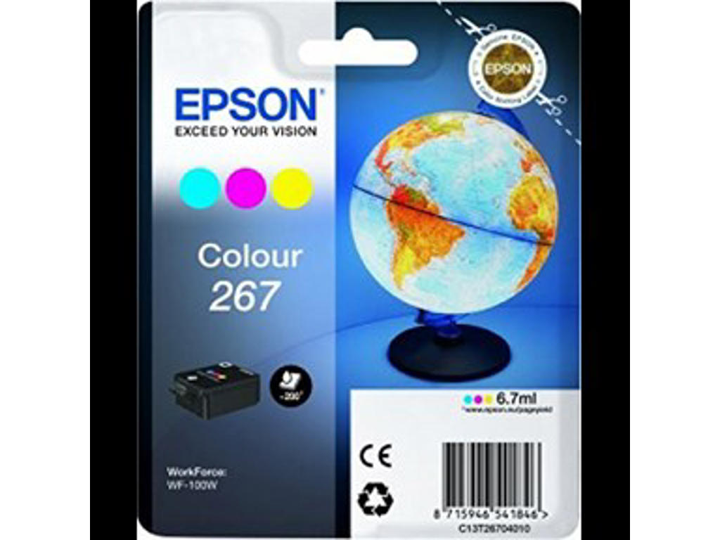 Epson blæk T267 CMY