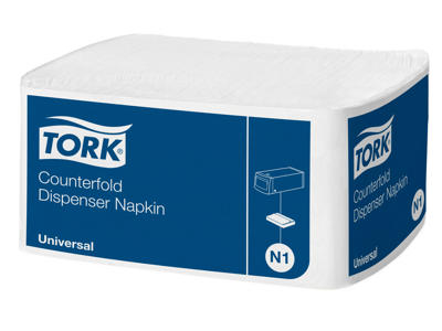 Servietter Tork N1 10935 31x32 cm 1 lags 7200 stk