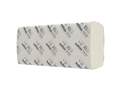 Håndklædeark Satino neutral V-fold 2-lags 4000 ark