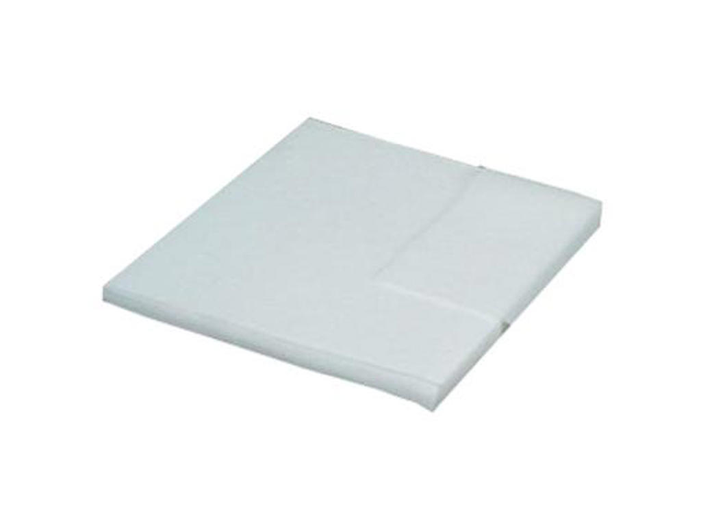 Vaskeklud engangs 200x200x2,5mm hvid 4000 stk