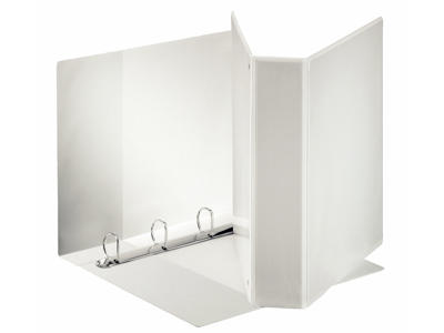 Panoramabind A4 maxi 86 mm ryg hvid 55299