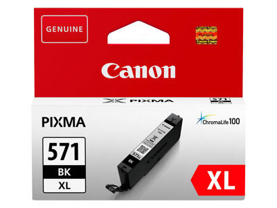 Canon blæk CLI-571XL BK sort