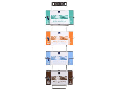 Handskestativ til 4 æsker