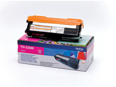 Brother toner TN-328M magenta, 6000 sider