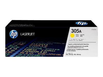 HP 305A toner CE412A gul, 2600 sider