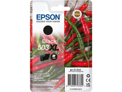 Epson blæk T503XL sort, 550 sider