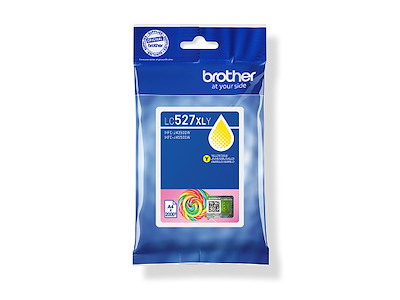 Brother blæk LC527XLY gul