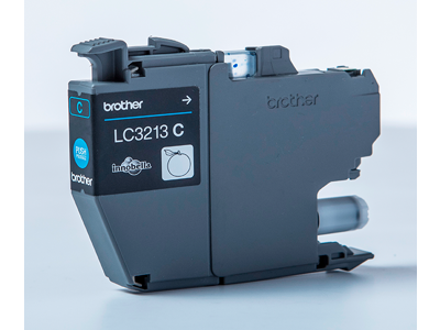 Brother blæk LC3213C cyan, 400 sider