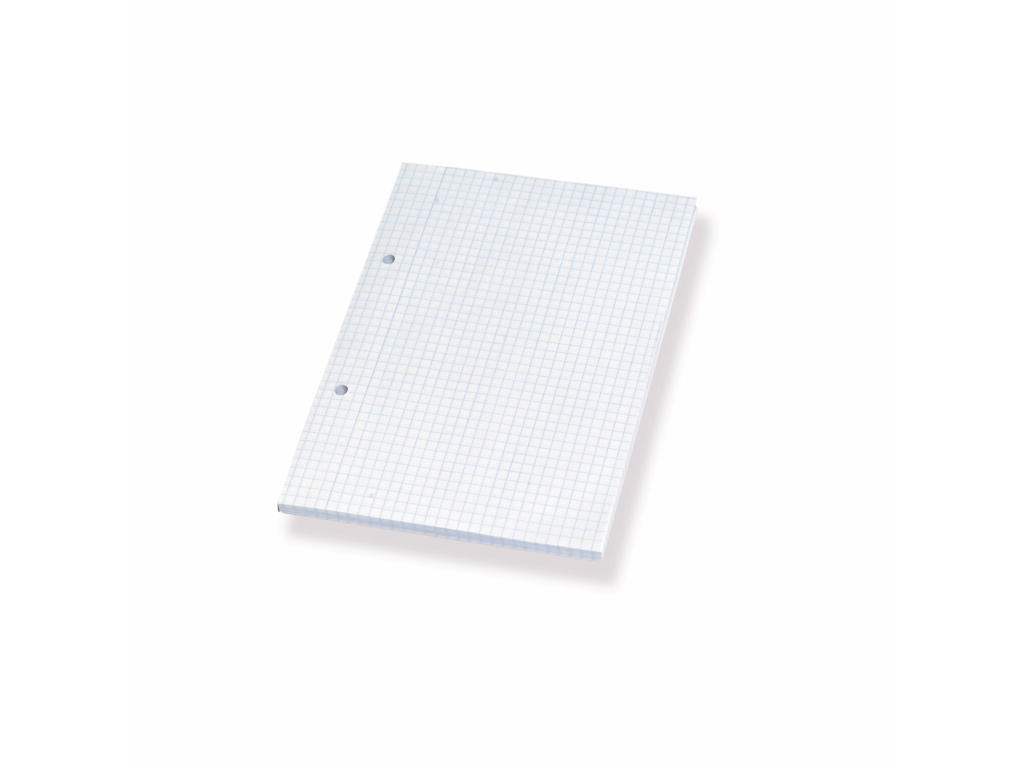 Blok A5 kvadreret med 2 huller