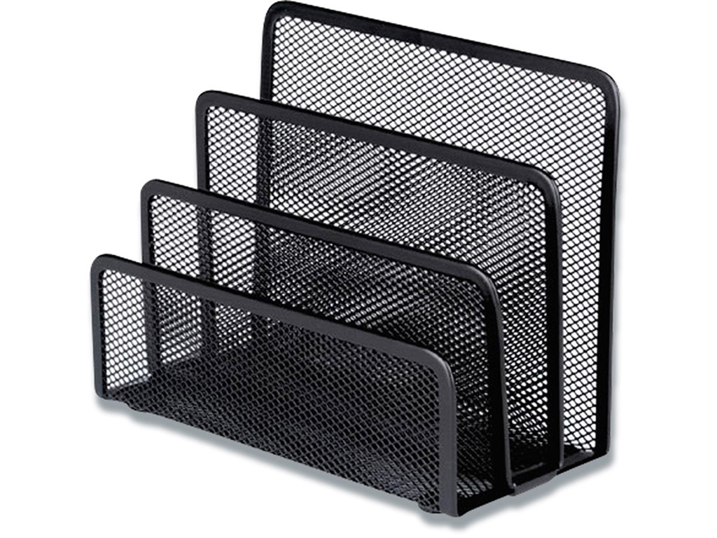 Brevholder tråd metal sort