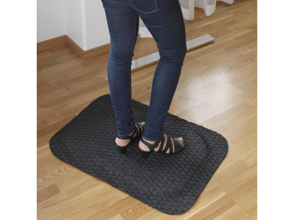 Måtte Yoga Fashion 58 x 81 cm sort