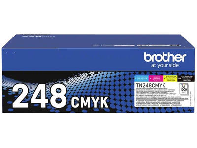 Brother toner TN-248 CMYK, 4000 sider