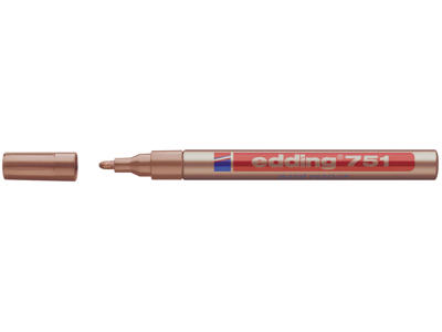 Paintmarker Edding 751 kobber