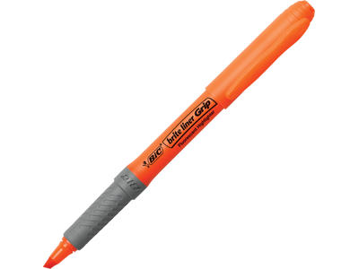 Overstregningstusch | Bic Brite liner grip | orange