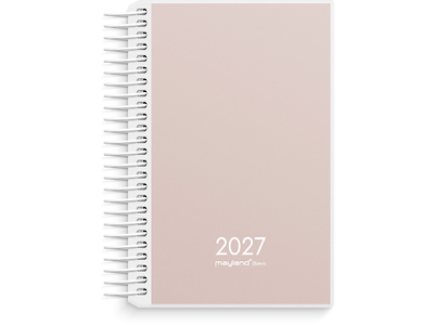 Basic mini dagkalender PP-plast 2027