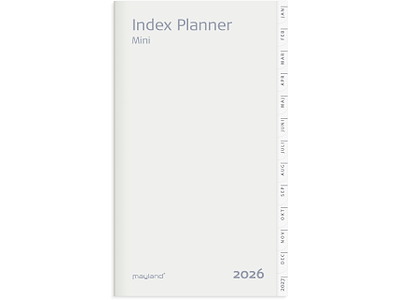 Index Planner mini månedskalender REFILL 2026