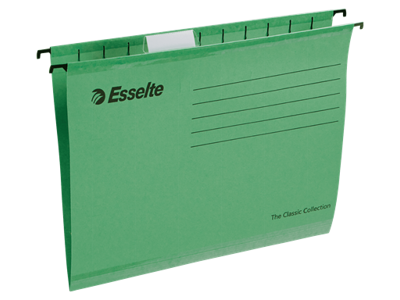 Hængemappe Esselte standard A4 grøn 25 stk
