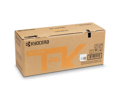 Kyocera toner TK-5270Y gul, 6000 sider