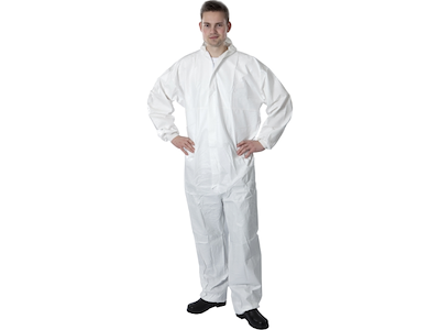 Beskyttelsesdragt Thor XL HVID PE