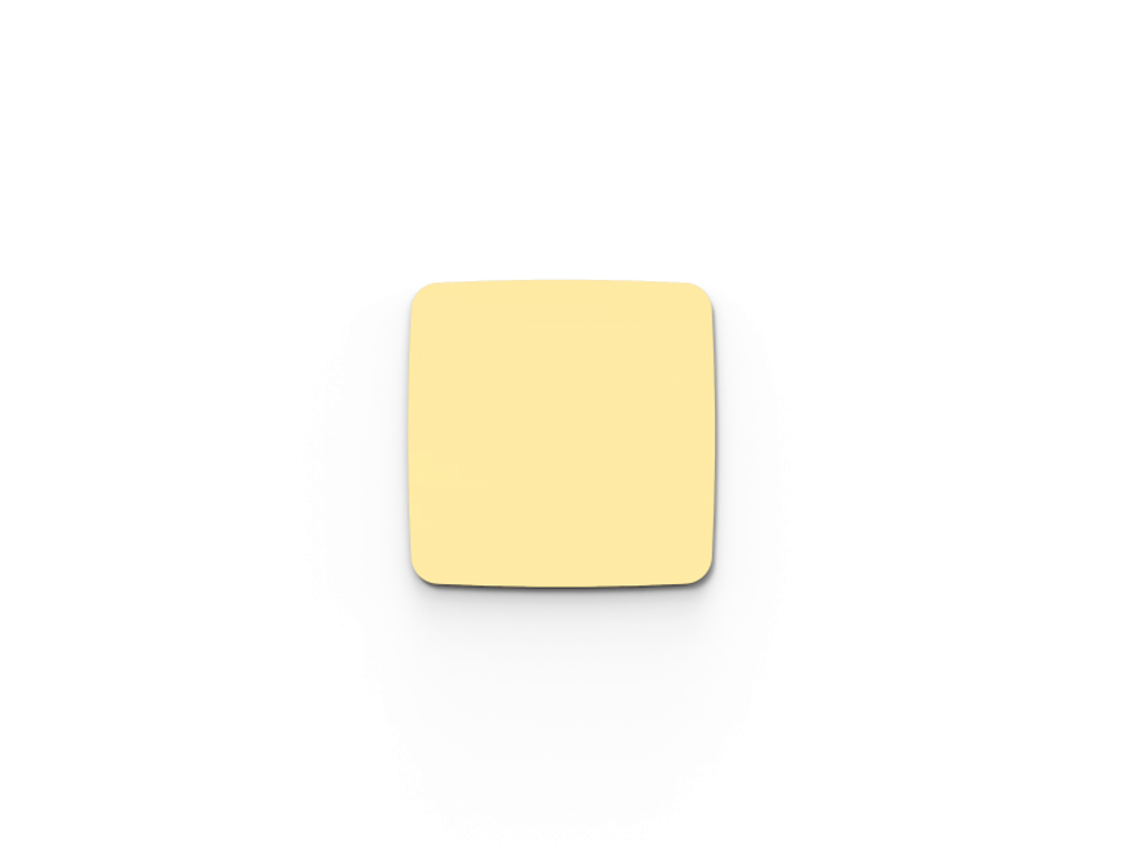 Lintex Glastavle Mood Flow, magnetisk 1000 x 1000 mm