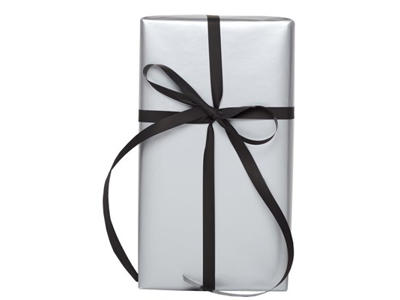 Gavepapir | sølv | 100 cm x 100 meter