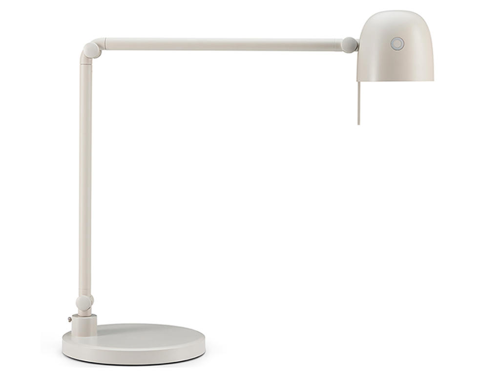 Bordlampe Neos Z med bordfod sandstone grey