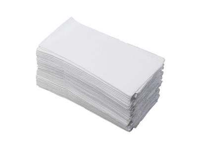 Servietter 33x33 cm 1-lags hvid 1/8 foldet 500 stk