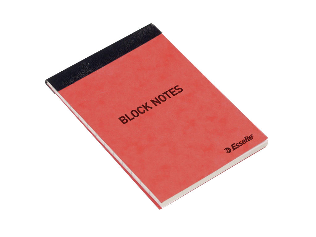 Notesbog A7 toplimet linjeret 50 blade